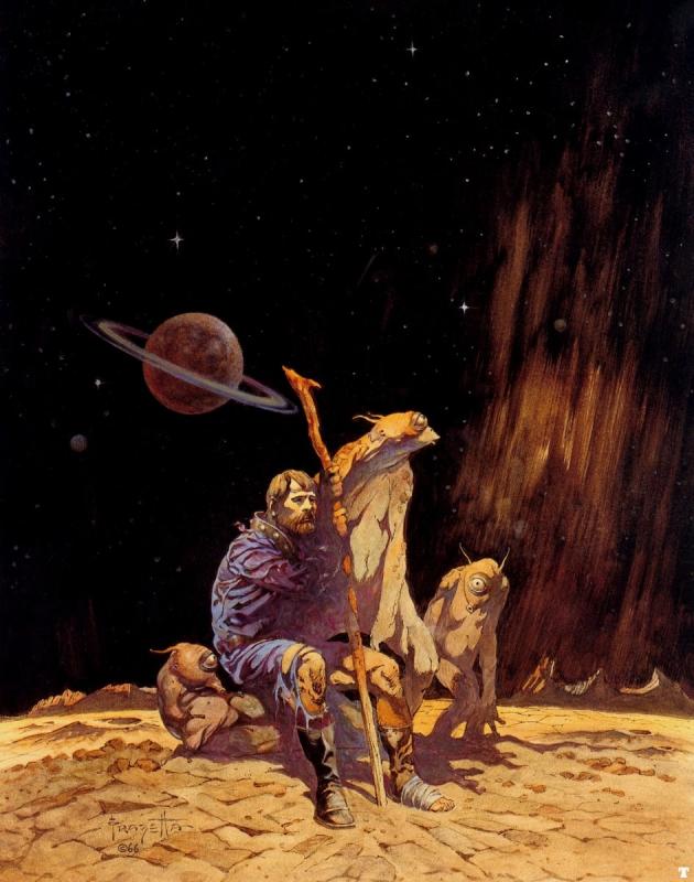 Stranded By Frank Frazetta