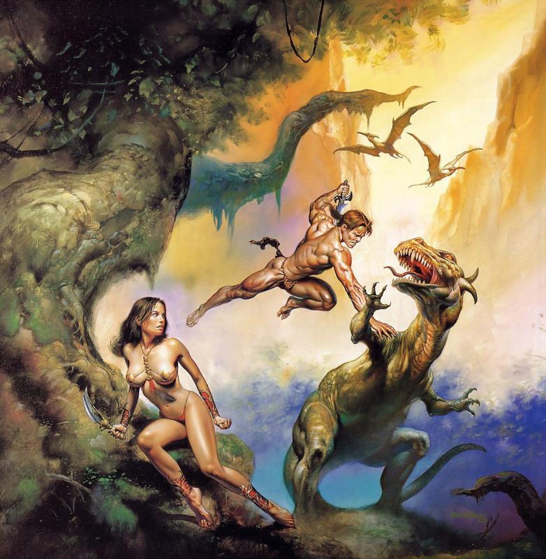 Student By Boris Vallejo