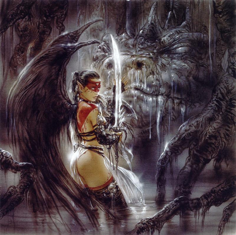 Subversive Beauty 016 Devil Beneath 2 By Luis Royo