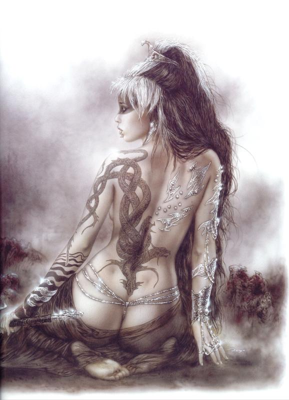 Subversive Beauty 021 Five Faces Of Hecate Partial By Luis Royo