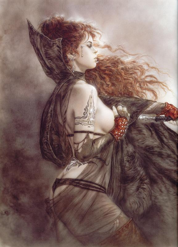 Subversive Beauty 028 Five Faces Of Hecate Partial By Luis Royo