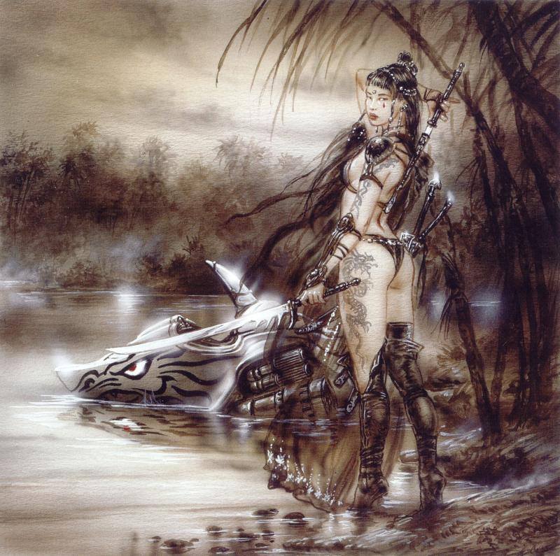 Subversive Beauty 041 China Eye By Luis Royo