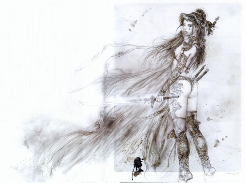Subversive Beauty China Eye By Luis Royo