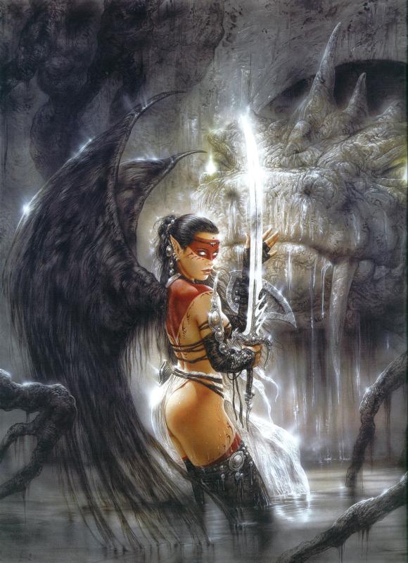 Subversive Beauty Devil Beneath By Luis Royo