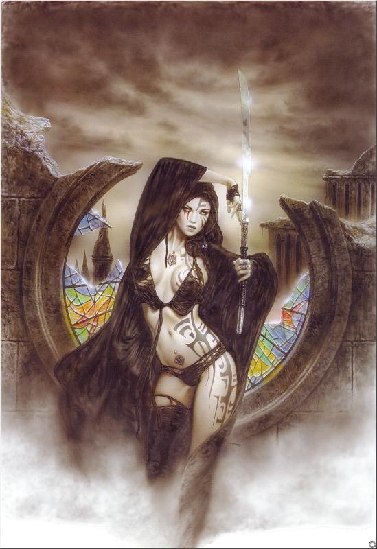 Subversive Beauty Goddess Ama No Uzume And Dawn By Luis Royo