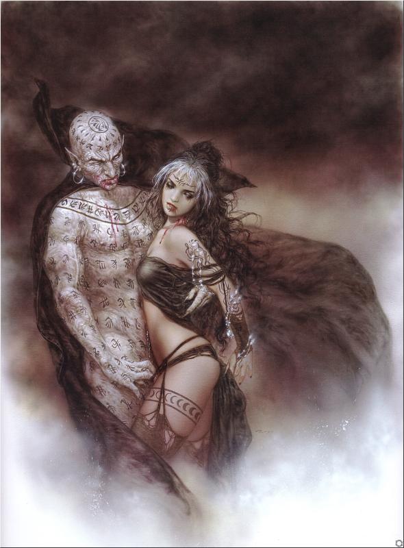 Subversive Beauty Nosferatus Kiss By Luis Royo