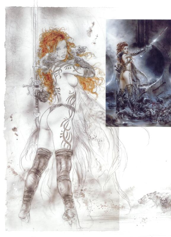 Subversive Beauty Rat Queen By Luis Royo