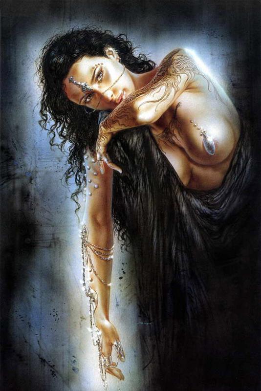 Subversive Beauty Tattoo Lr254 By Luis Royo