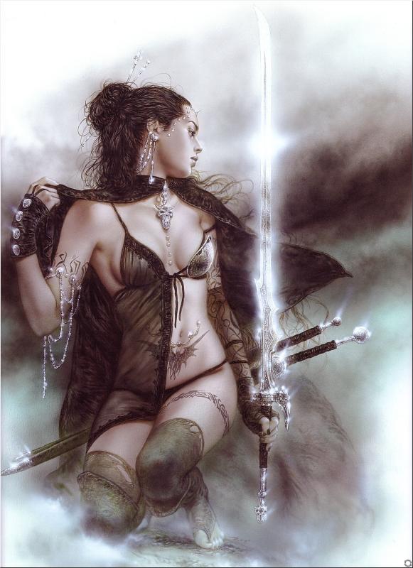 Subversive Beauty Touch Of Ice By Luis Royo