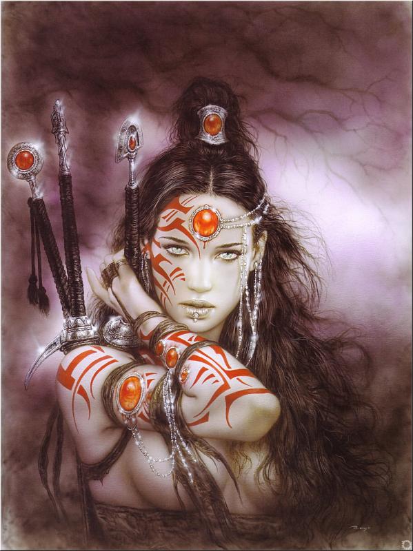 Subversive Beauty Uranos Drops By Luis Royo