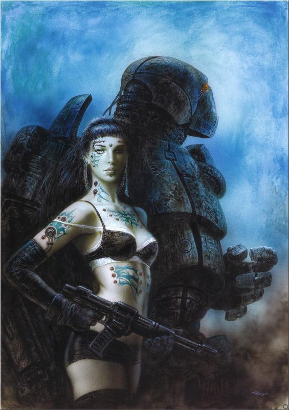 Subversive Beauty Isolde And Tristans Circuits By Luis Royo