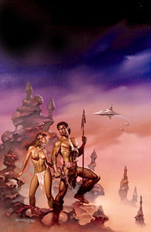 Sunset Attack By Boris Vallejo