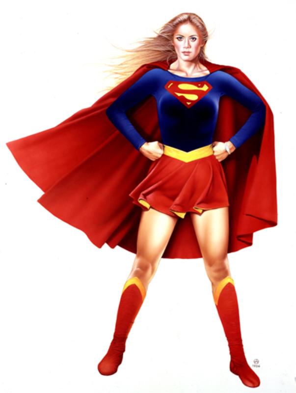 Supergirl 1 By Chris Achilleos