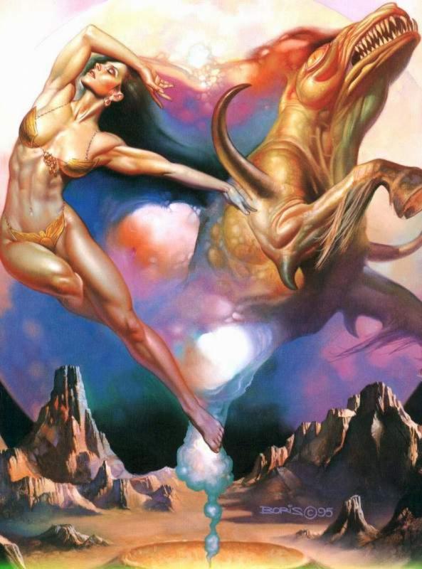 Supreme Goddess By Boris Vallejo
