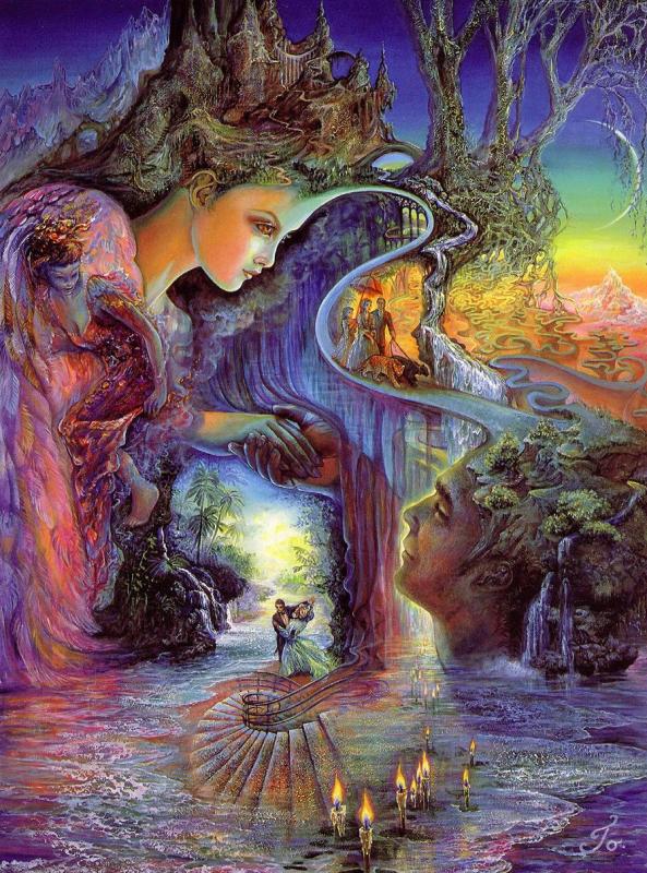 Sweet Synergy By Josephine Wall