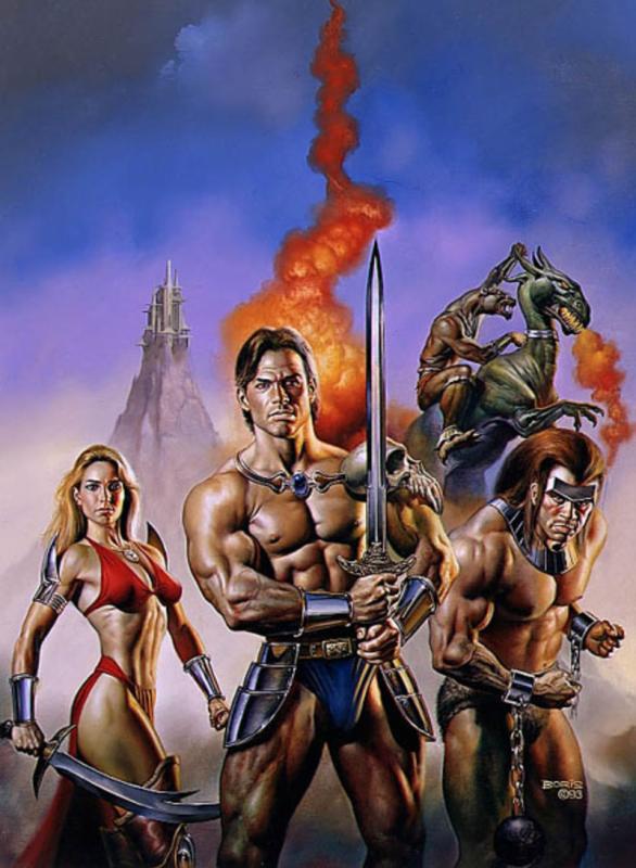 Swords And Magic By Boris Vallejo