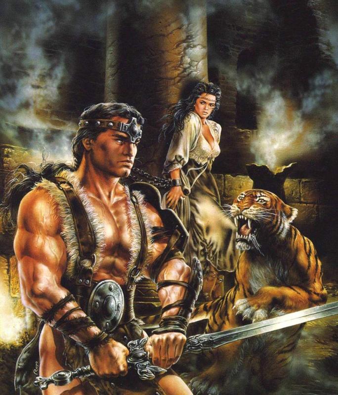 Swordsman 3 By Luis Royo