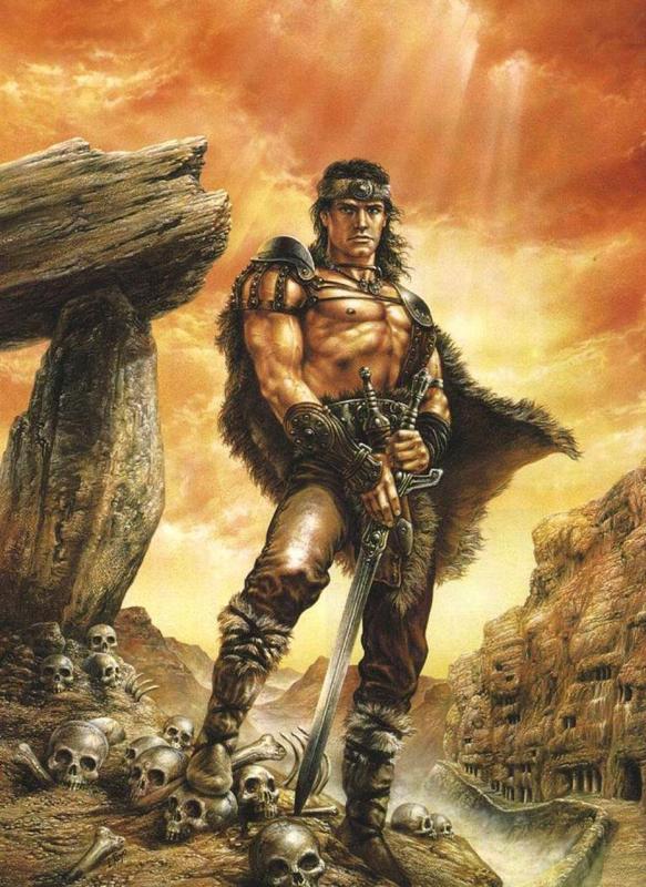 Swordsman By Luis Royo