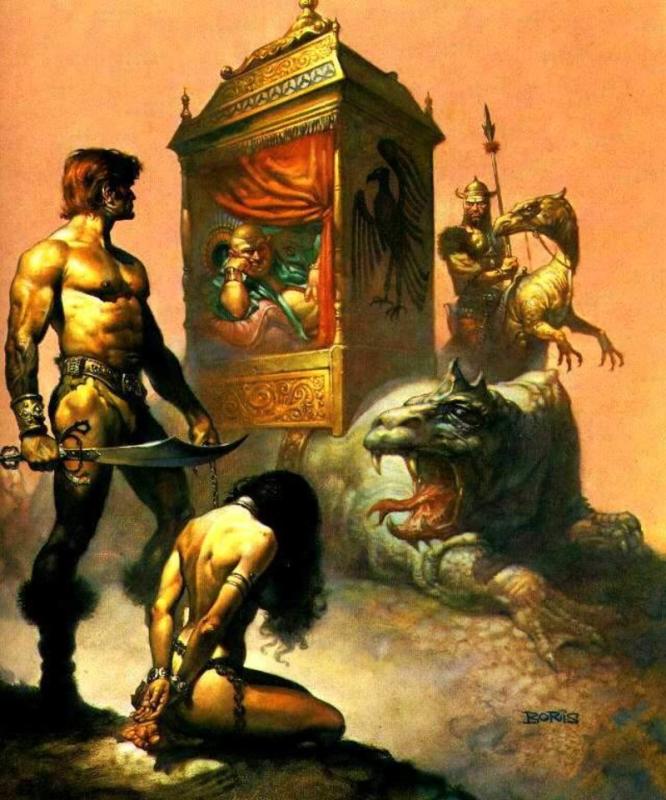 Tarnsman Of Gor By Boris Vallejo