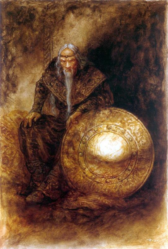 Tarot King Of Pentacles Visions By Luis Royo