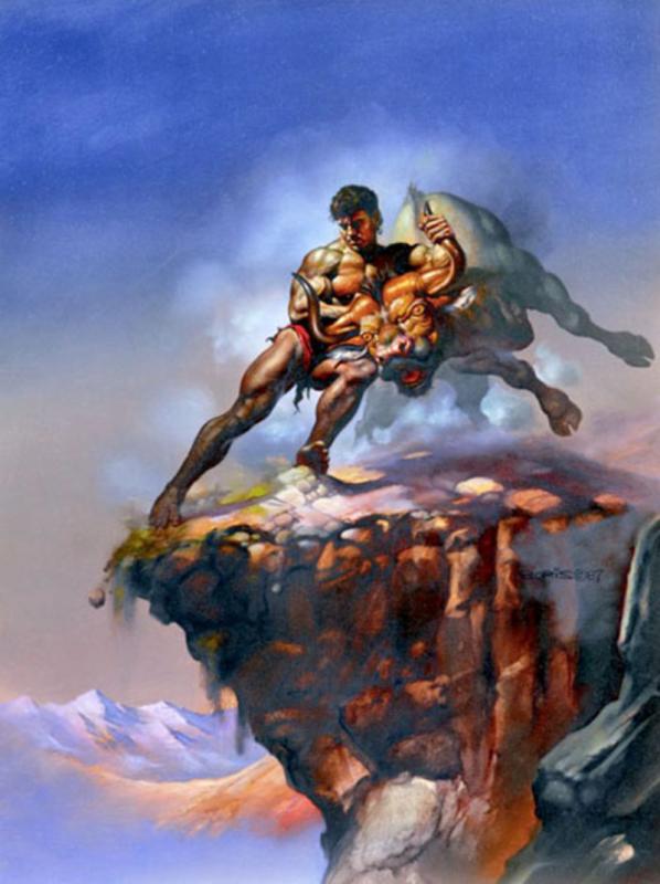 Taurus By Boris Vallejo
