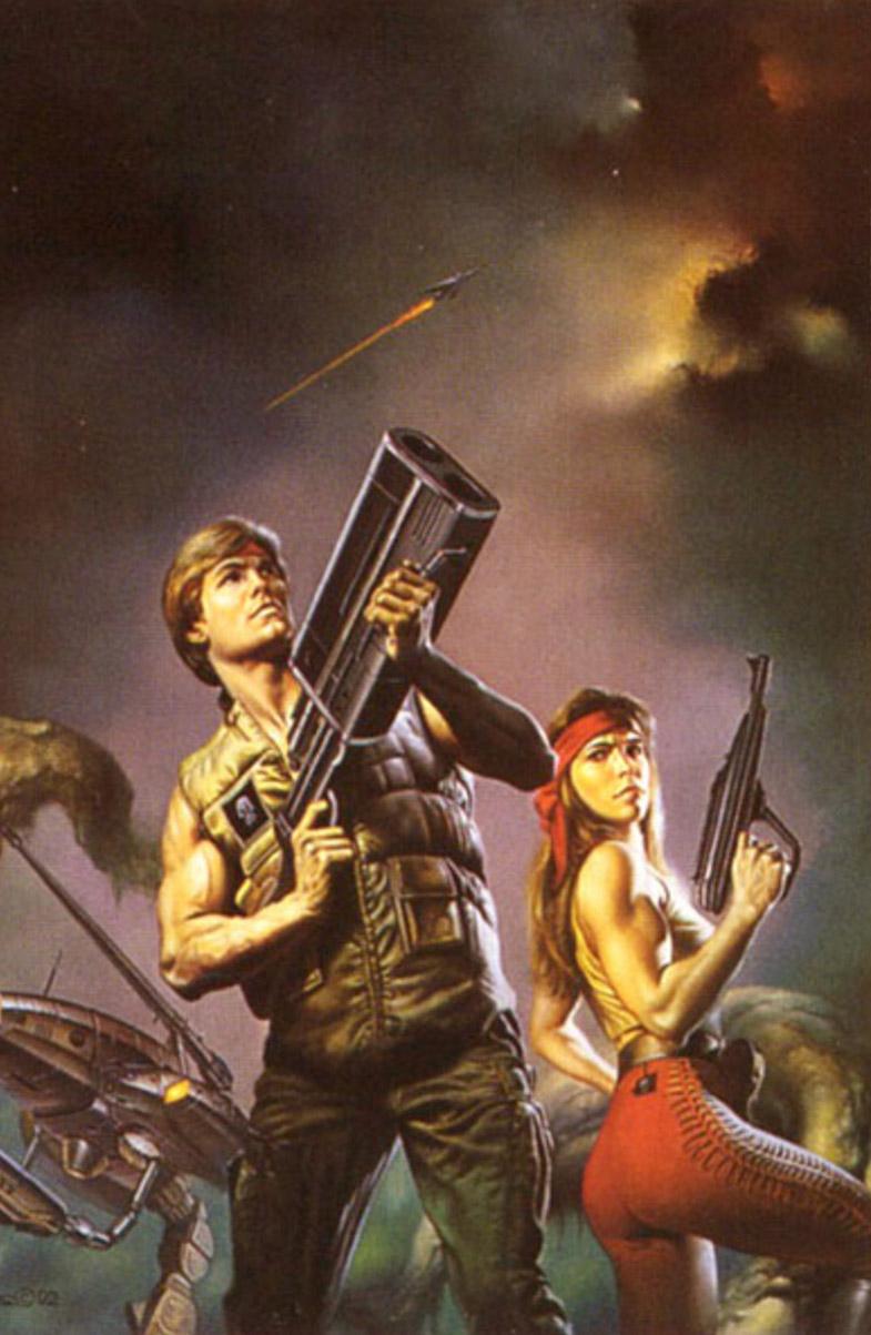 Tech War By Boris Vallejo