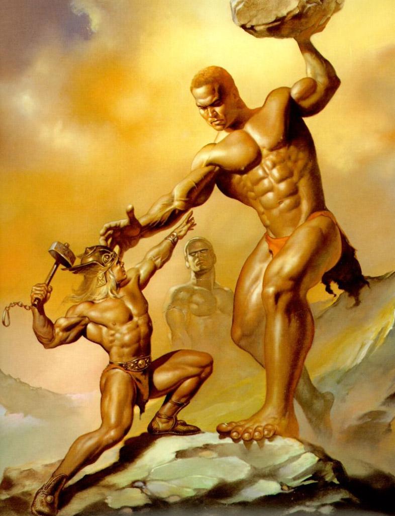 Thor By Boris Vallejo