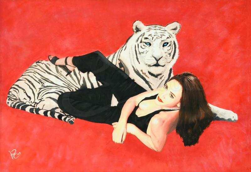 Tiger Glam By Kevin Clark