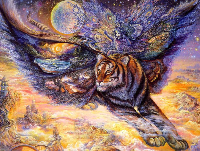 Tigermoth By Josephine Wall