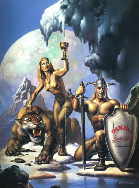 Toast By Boris Vallejo