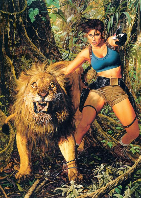 Tomb Raider By Joe Jusko