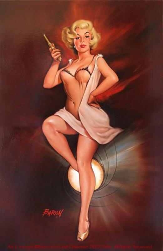 Tonya Man With The Golden Gun 2004 By Baron Von Lind