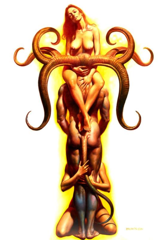 Totem 1 By Boris Vallejo