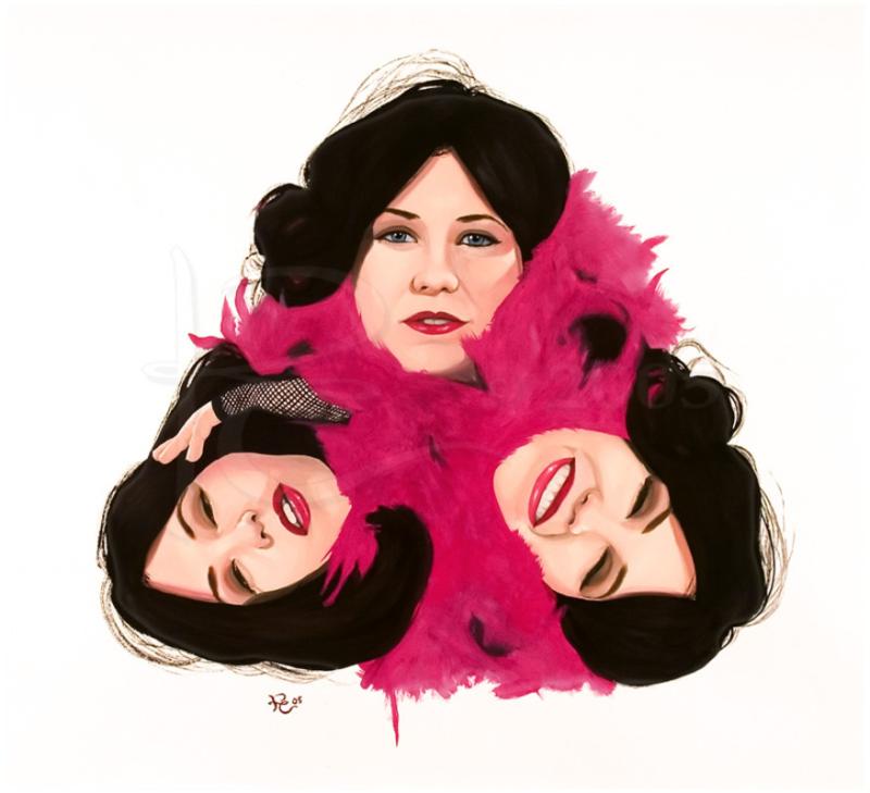 Trio Blossom By Kevin Clark