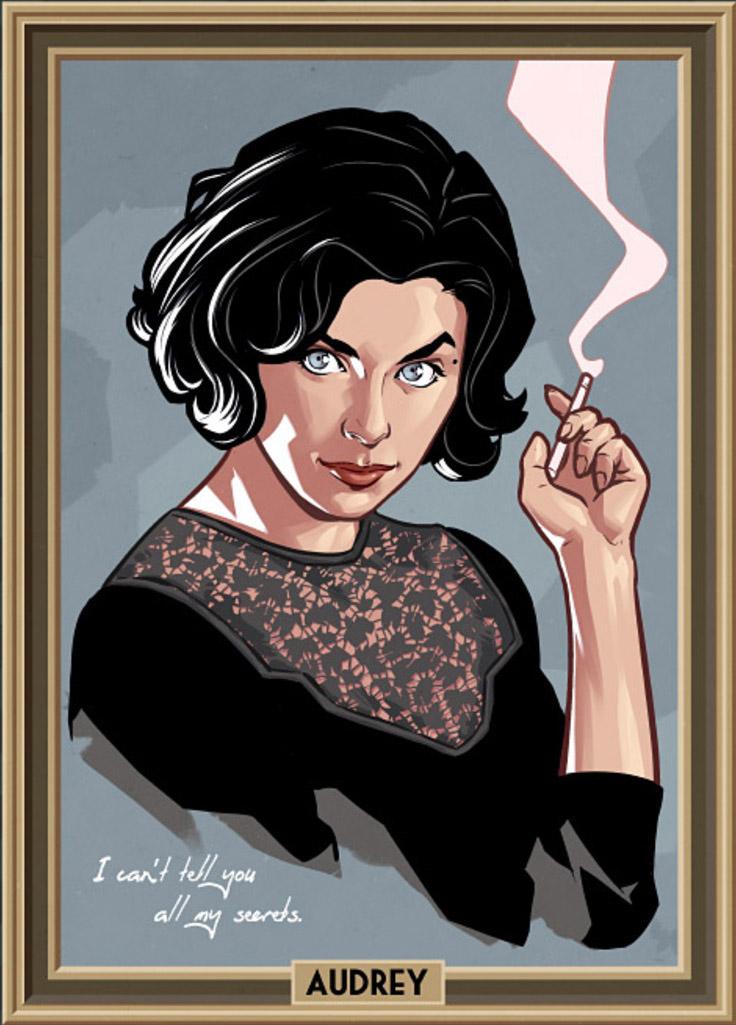 Twin Peaks Audrey By Chris Evenhuis