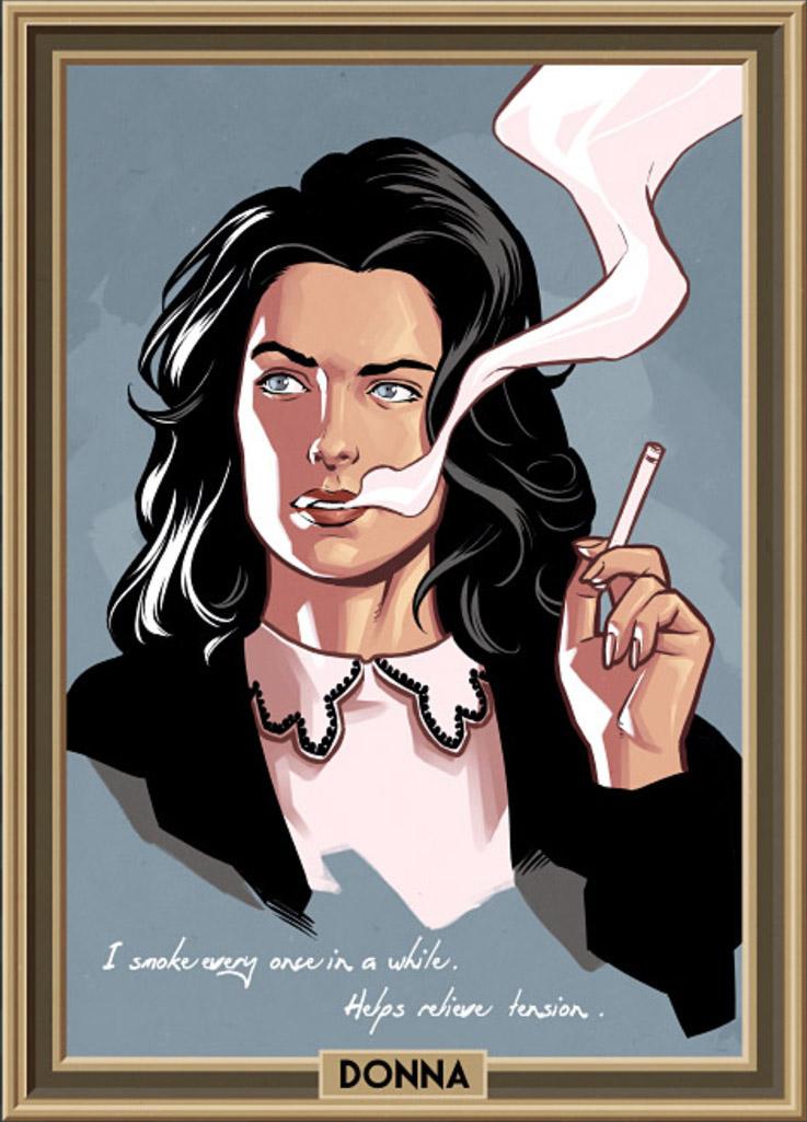 Twin Peaks Donna By Chris Evenhuis