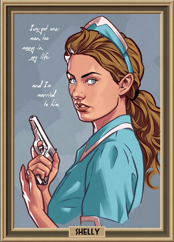 Twin Peaks Shelly By Chris Evenhuis