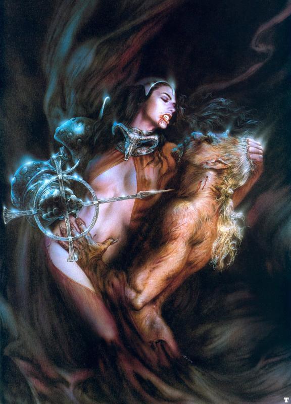 Under The Black Wind By Luis Royo