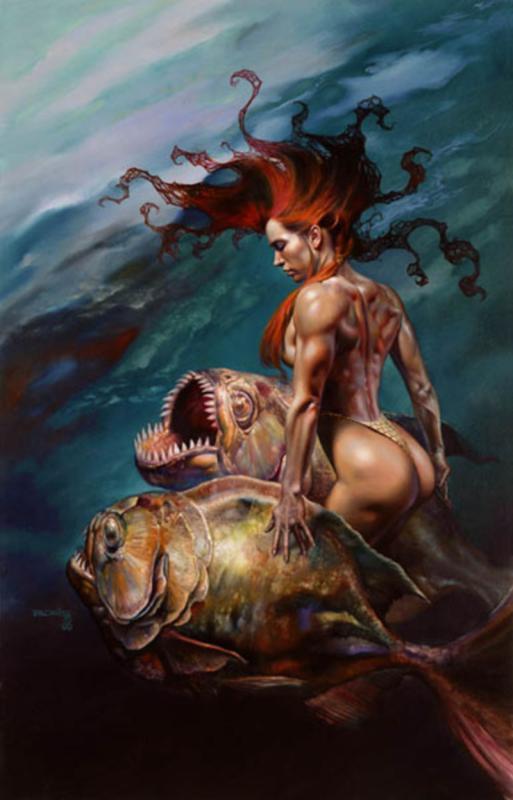 Underwater By Boris Vallejo