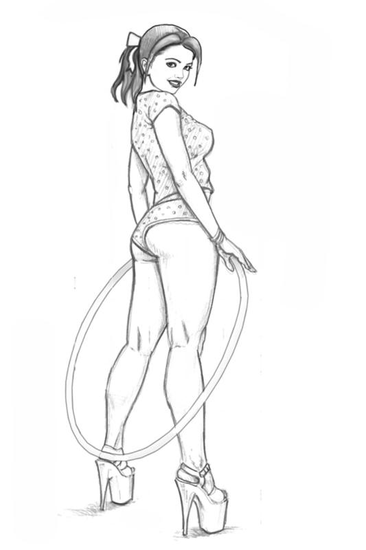 Undies Sketch By Keith Garv