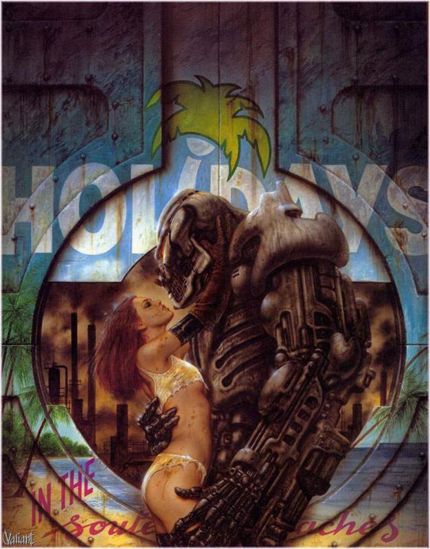 Vacationing By Luis Royo