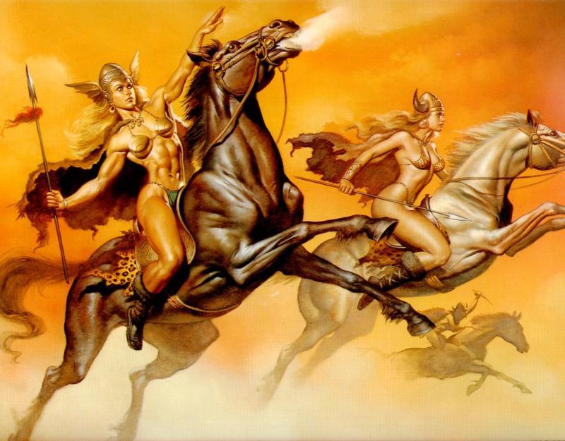 Valkyrie By Boris Vallejo