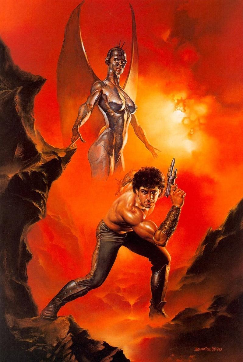 Vampire Robot 1 By Boris Vallejo