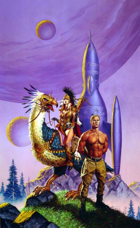 Virgin Planet By Clyde Caldwell