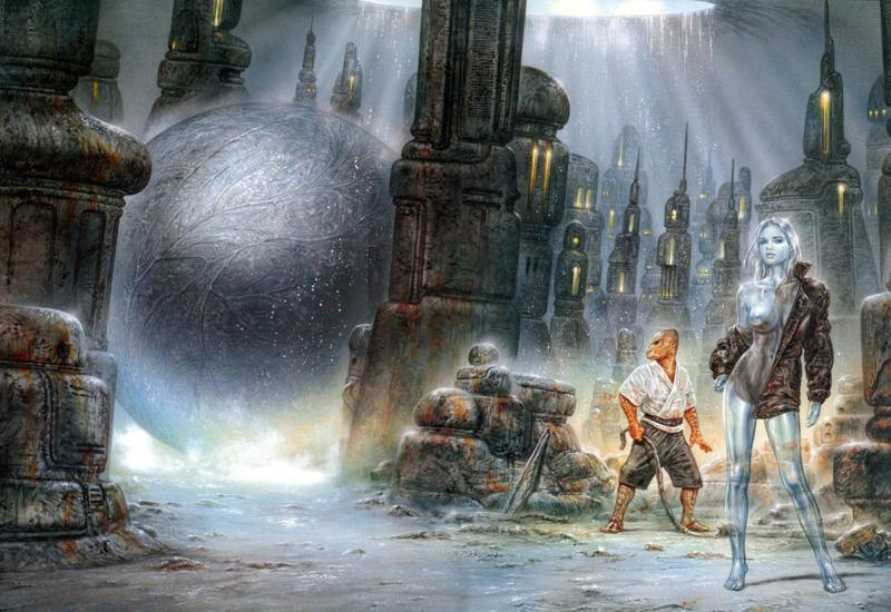 Visions Ascending By Luis Royo