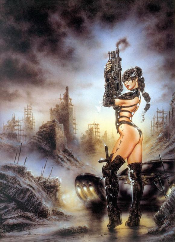 Visions Black Scorpion And Raiders Of Doom By Luis Royo