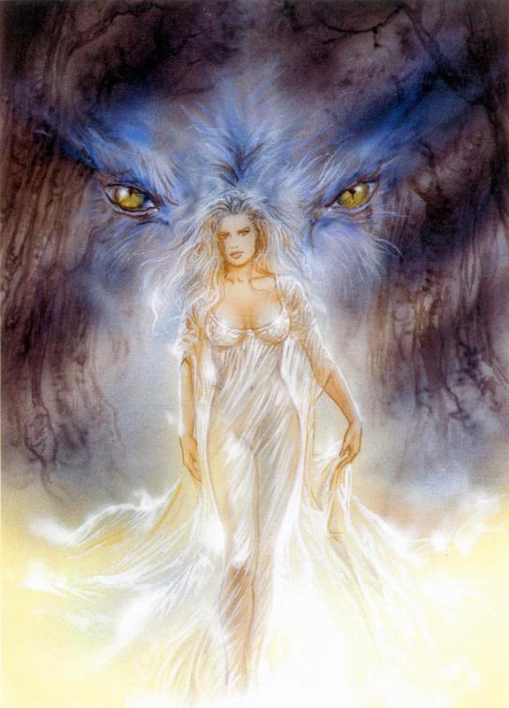 Visions Enchantment Sketch 1 By Luis Royo
