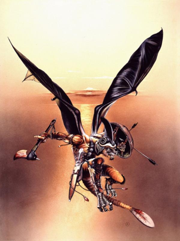 War Of The Wingmen By Chris Achilleos