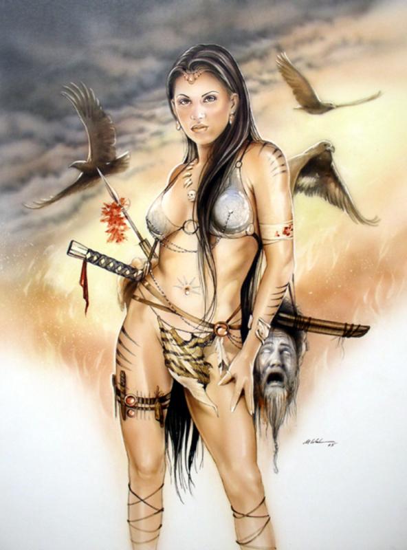 Warrior 1 By Michael Calandra