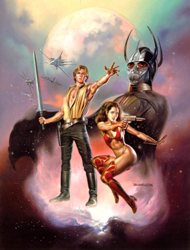 Wars In The Stars By Boris Vallejo